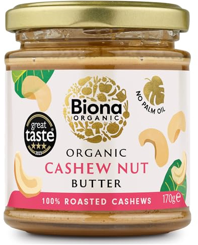 Biona Cashewnut Butter Smooth Organic