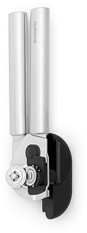 Brabantia Abridor de latas, Gris Acero, Talla única