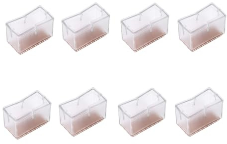 Agatige 8 Pezzi Di Protettori, Copri Sedia Gommini Antiscivolo Feltrini Sedie Silicone Piedini per Sedie Tappi per Piedini per Mobili per Mobili Pavimenti in Legno Piccoli