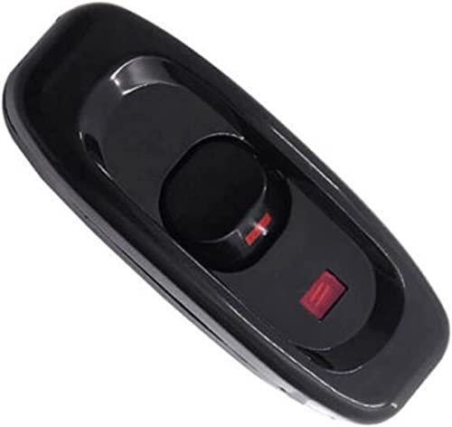 Interrupteur à bascule, micro-interrupteurs, bouton-poussoir, 2 avec lampe Interrupteur à bascule 10 A 220 V ON/OFF Lampe de table Lampe de bureau Contrôle du cordon avec interrupteur 2 pièces (couleu