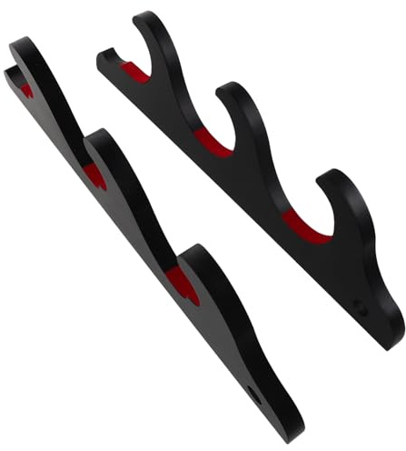 FOMIYES Supporto Da Parete Per Mazze Da Baseball Con Chiodi in Pannello Robusto Resistente Per Attrezzatura Da Softball e Baseball Per Garage e Negozi Di Articoli Sportivi Facile Da Instal