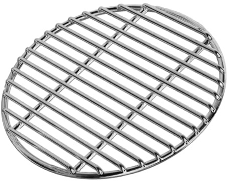 BEAHING Remplacement des grilles de Gril, Plateau de Cuisson Rond épais en Acier Inoxydable 16 Pouces pour Camping Pique-Nique Jardin