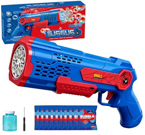 PANACARE Super Seifenblasenpistole für Kinder 10000+ Blasen/Min