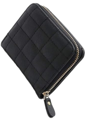 Mini Cartera de PU Bordada para Estudiantes Decoracion Colegio Negro
