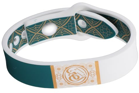 FILFEEL Bracelet NFC – Bracelet Tactile sans Contact pour Contrôle d'accès, Serrures et Clés Numériques – Bande en Caoutchouc Flexible Compatible avec & – Ajustement Universel