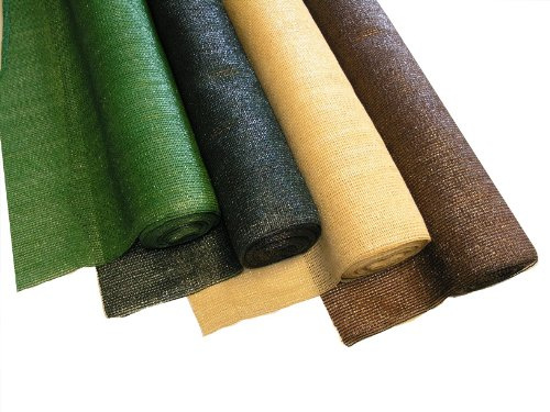 Noor Schattiergewebe 2 x 10 m – Beiger Sichtschutz | Für Garten, Balkon und Gewerbe – Schattiernetz mit 100 % Sonnenschutz für Gewächshaus und Außenbereiche