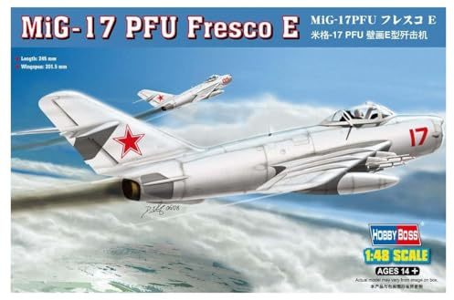 Hobby Boss 80337 Modellbausatz MiG-17 PFU Fresco E