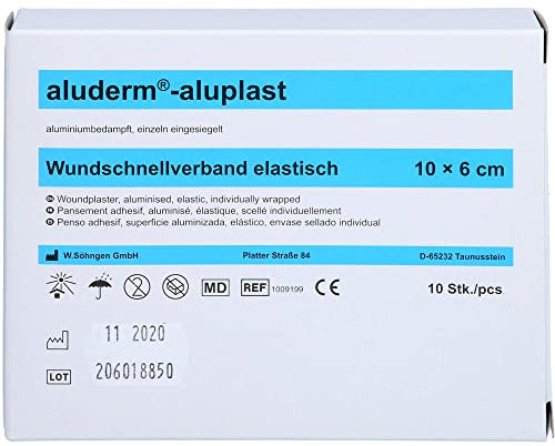 ALUDERM aluplast Wundverb.Pfl.6 cmx1 m elast. 1 St