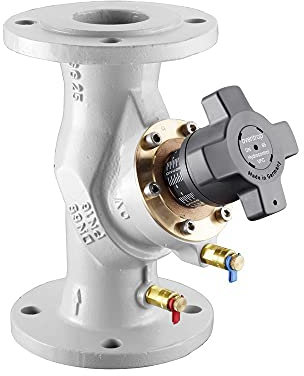 Oventrop Strang regulierventil hydroc eurocontrol VFC PN 16, Grigio Ghisa, flangia/DIN DN 50