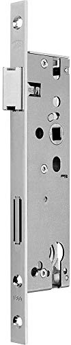 BKS Einsteckschloss B 1300, PZW92/8 D40, F16x255ktg NiSi