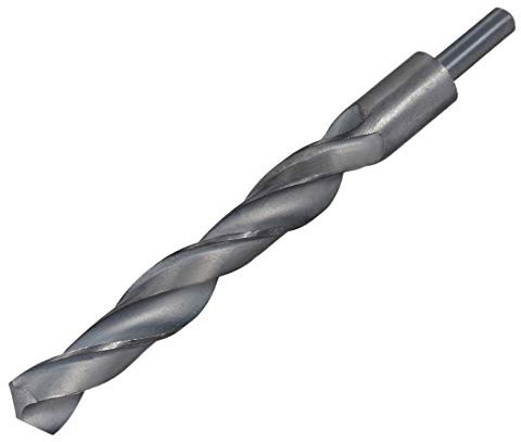 sourcing map 1St Spiralbohrer mit reduziertem 20mm Schnellarbeitsstahl 4241 10mm Schaft