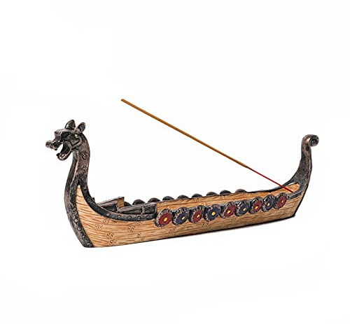 Retro Dragon Incense Holder Incense Burners Dragon Boat Incense Stick Holder Hand Carved Carving Censer Ornaments Cool Room Decor Awesome Gift