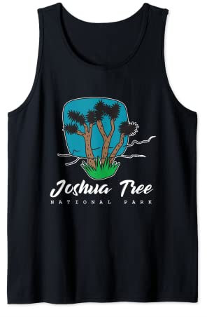 Joshua Tree Gifts Desert Palm Yucca Graphic Cactus Springs Tank Top