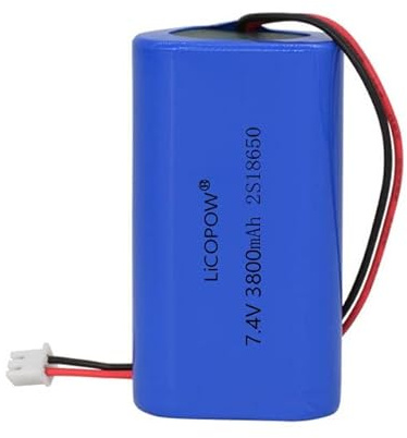 Rechargeable Battery 7.4V 3800mAh Lithium Batteries Li-ion Battery Pack Group With XH Plug For Flashlight Power Bank