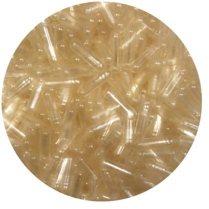 DR T&T Lot de 10 000 capsules de gélatine Transparent Taille 1