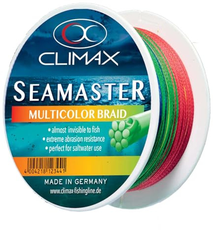 Climax Seamaster Braid 300m 0,25mm Multicolor Geflochtene Schnur