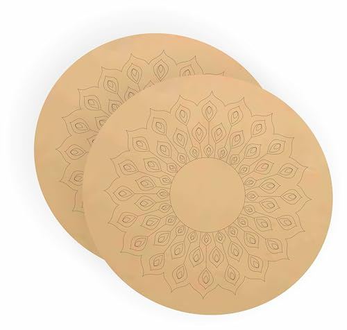 VARIETY CANVAS Placa de madera premarcada de MDF para arte y manualidades, tablero de pintura creativa para manualidades, trabajo artístico, bricolaje (03)