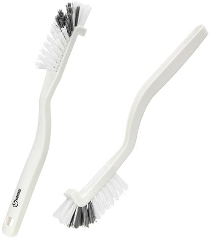 Bathroom Cleaning Brush – Set of 2, Compact and Flexible Tool for Hard-to-Reach Spaces