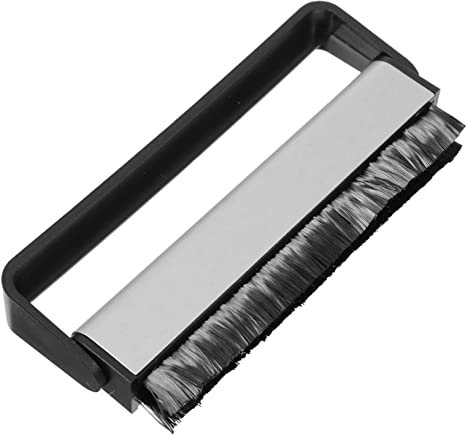GAROZATION 1pc Vinyl Record Cleaner Brush Handle Anti-static Dust Remover for Turntables and Safe and Cleaning Tool for Your Record Collection