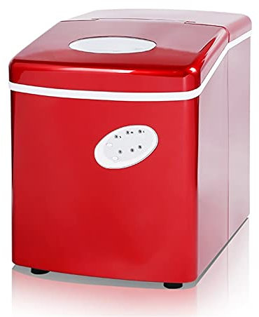 LYDBMYT Macchina per Il Ghiaccio da banco 9 cubetti di Ghiaccio Pronti in 6-10 Minuti 18 kg di cubetti di Ghiaccio Bullet in 24 Ore Macchina per Il Ghiaccio elettrica
