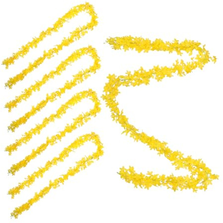 Zerodeko 5pezzi Ghirlande Fiori Lillà Artificiali Da Decorazioni Floreali Per Feste Rampicanti Floreali Piante Sospese Da Piante Artificiali Sospese Accessori Arredamento Per Pareti e