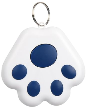 Traqueur GPS pour chien - Chercheurs d'objets avec une forme de griffe de chat mignonne - Smart Pet Tracker Tags, Key Finder, de positionnement en temps réel Objets perdus, Chiens, Chats, Portefeuil