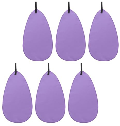 PAMINGONO 6 Stück Reinigungstuch Für Musikinstrumente Instrumenten Reinigungstuch Saxophon Putztuch Für Querflöte Putztuch Klarinette Querflöte Putztücher Purple