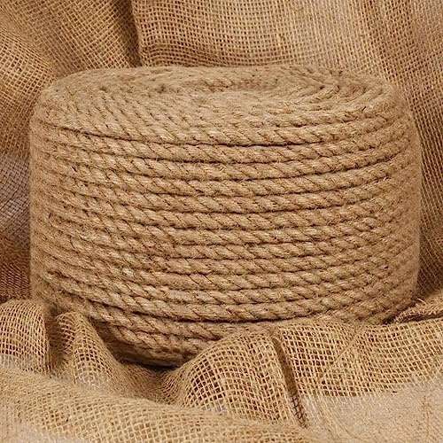Generico Corda in Juta Lunga 50 m Spessa 14 mm,Articoli di ferramenta,Accessori ferramenta,Corde, Fili e Catene,Cavi e funi-153758