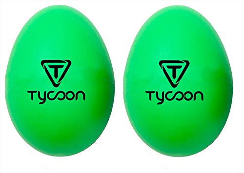 Tycoon Percussion Eggshaker aus Kunststoff, grün
