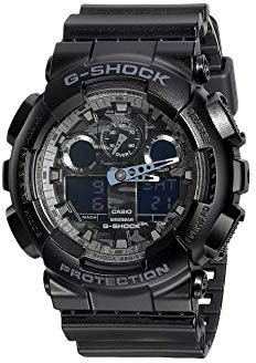 G-Shock GA-100CF-1ACR Black/Camo Dial One Size