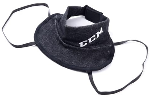 CCM PRO Halsschutz Junior Schwarz