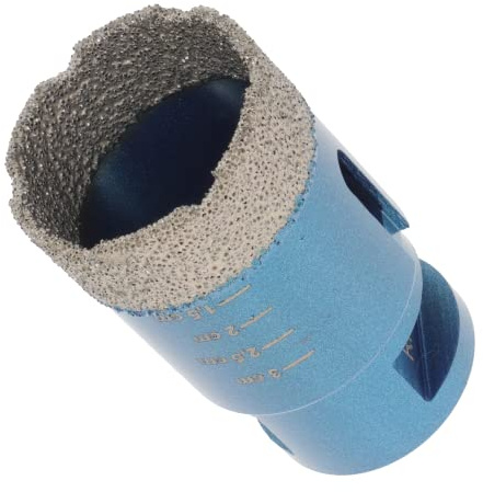 PRODIAMANT® M14 Diamant Fliesenbohrer 32 mm [TROCKENBOHRER] - Diamantbohrer für Fliesen, Keramik & Naturstein - Diamantbohrkrone für Feinsteinzeug - Fliesenbohrer für Winkelschleifer - Premiumqualität