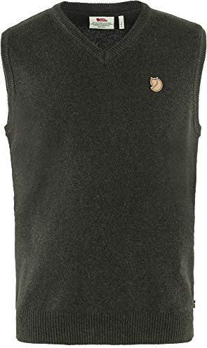 FJALLRAVEN Herren Övik Wool Vest M Weste, Grün, L EU