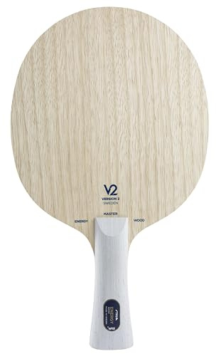Stiga Raqueta de Tenis de Mesa, Wood Energy Wood V2 WRB, cóncava