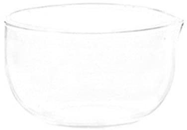 Colcolo Cuenco de Matcha de Vidrio portátil con Boquilla, Accesorios de té Resistentes a los arañazos, Regalo, Taza de Matcha de Alto borosilicato, Cuenco de, 350 ml