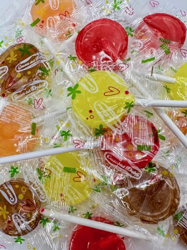 ITDSTORE - 50 LECCA LECHE EN Vrac MAGIC LOLLIES PLAT FRUIT-CARAMELLE-CLASSIQUE