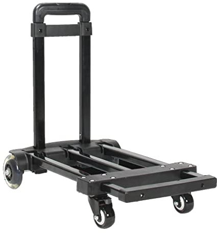 Wheelbarrows Shopping Cart Trolley Folding Portable Trolley Universal Wheel Trolley Household Trailer Light Luggage Cart