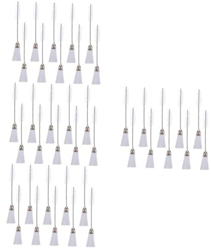 Uonlytech 40stücke Teiliges Reinigungsset Für Nähmaschinen Doppelseitige Bürste Für Tastaturen Fensterfugen Und Haushaltsbereiche Langlebig Und Praktisch Einfache Reinigung Schwer