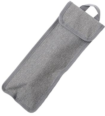 Sharplace Zeltheringe Tasche Geldbörse Leichte Halterung Robuste Praktische Handtasche Zeltheringe Beutel für Multitools Decknägel Bodennägel, Grau 30cm