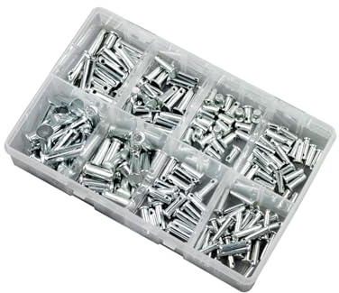 Zinc Plated Clevis Pins Metric & Imperial Assorted Box 175pcs