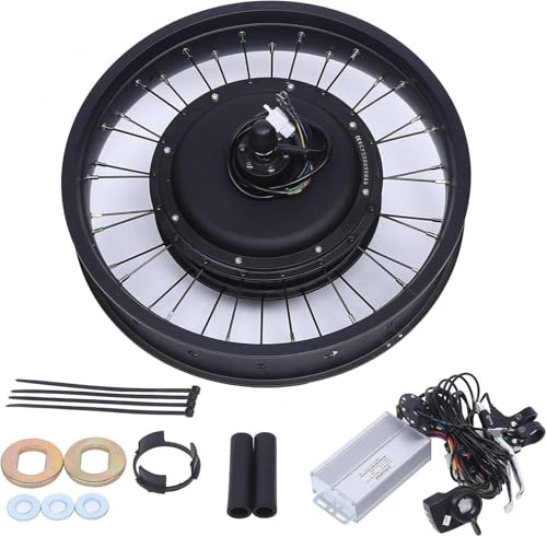 20 Zoll E-Bike Conversion Kit 48V 1000W Hinterrad Umbausatz Elektrofahrrad Umbausatz Elektro-Fahrrad Kit Hinterrad Elektrofahrrad Motor Umbausatz
