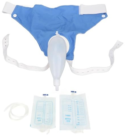 Fictory Sistema di sacche urinarie indossabili da Uomo, Collezione discreta, vestibilità Comoda, Facile da Usare