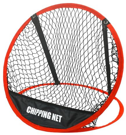 DimyFew Golf Chipping Netz für Präzision Und Schwungübungen Tragbares Klappnetz für Golftraining