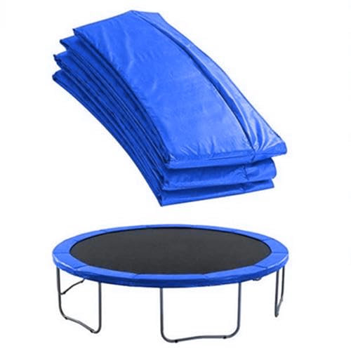 Copertura per trampolino, resistente ai raggi UV, antistrappo, tappeto protettivo per trampolino, con copertura di sicurezza impermeabile