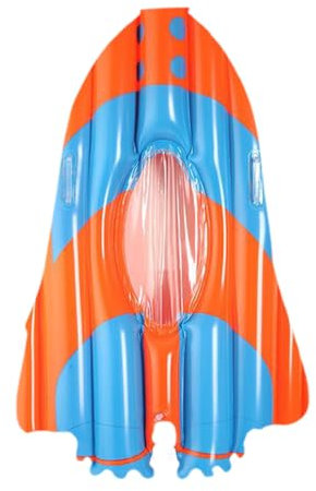 Aufblasbares Bodyboard | Flugzeug Bodyboard - Zusammenklappbares Tragbares Pool Surfbrett Für Anfänger Erwachsene Kinder