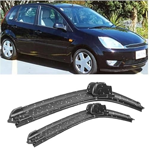 zhaojiangan Scheibenwischerblätte Für Ford Fiesta 5 Hatchback 2003-2008 Frontscheibe Wischerblätter,scheibenwischer vorne, Extrem leise, Langlebig & Wetterfest