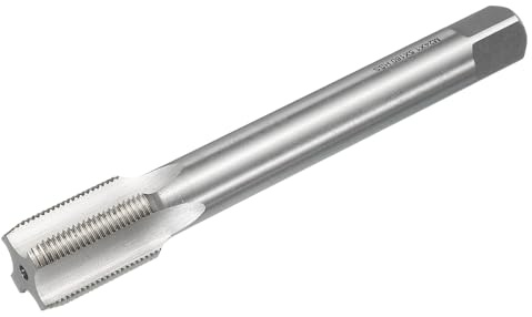 sourcing map Metric Thread Tap M24 x 1.5 H2 160mm Extra Long Straight Flute Screw Thread Milling Machine Taps Threading Tapping Repair Tool