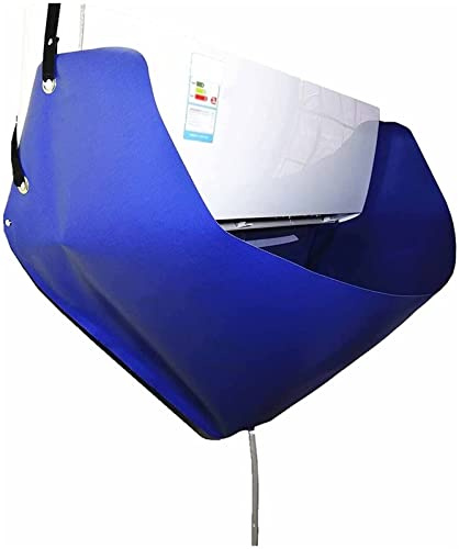 Housse de Nettoyage étanche pour climatiseur, Housse de Nettoyage pour climatiseur, Housse de climatisation Murale, Outils de Lavage de la poussière d'air (Couleur : Bleu, Taille : 1-1,5P (d