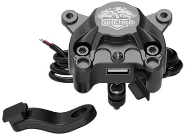 Easy Installation USB Adapter Power Supply Versatile Conversion Safe & Stable For Motorcycle Electric Bike USB Port Conversion