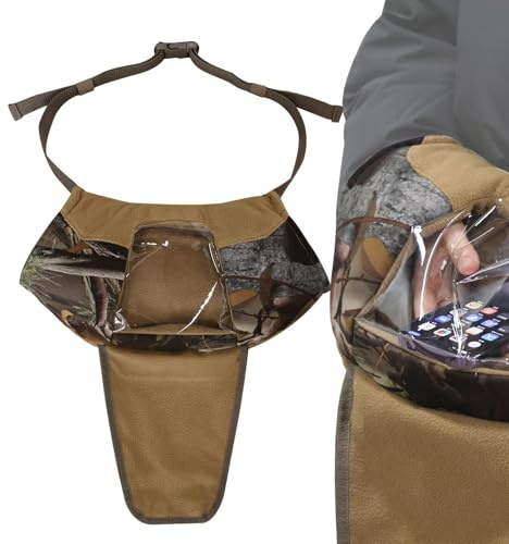 Camouflage-Handwärmer-Muff – Fleece-Thermobeutel, Handschutz für kaltes Wetter, wärmendes Zubehör, unverzichtbar für Jagdausrüstung -Handmuff-Artikel für saisonale Wärme, Reisen, Camping, Arbeit